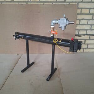 مشعل گاز فندار مدل B مجهز به شمعک، جرقهزن و شیر گاز